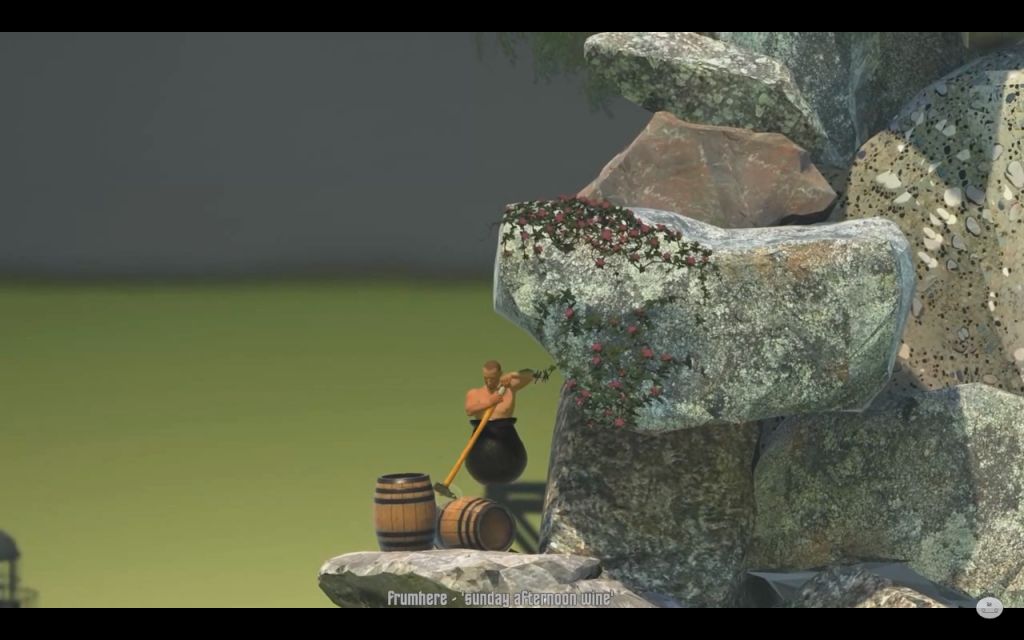 getting over it game end getting over it game end